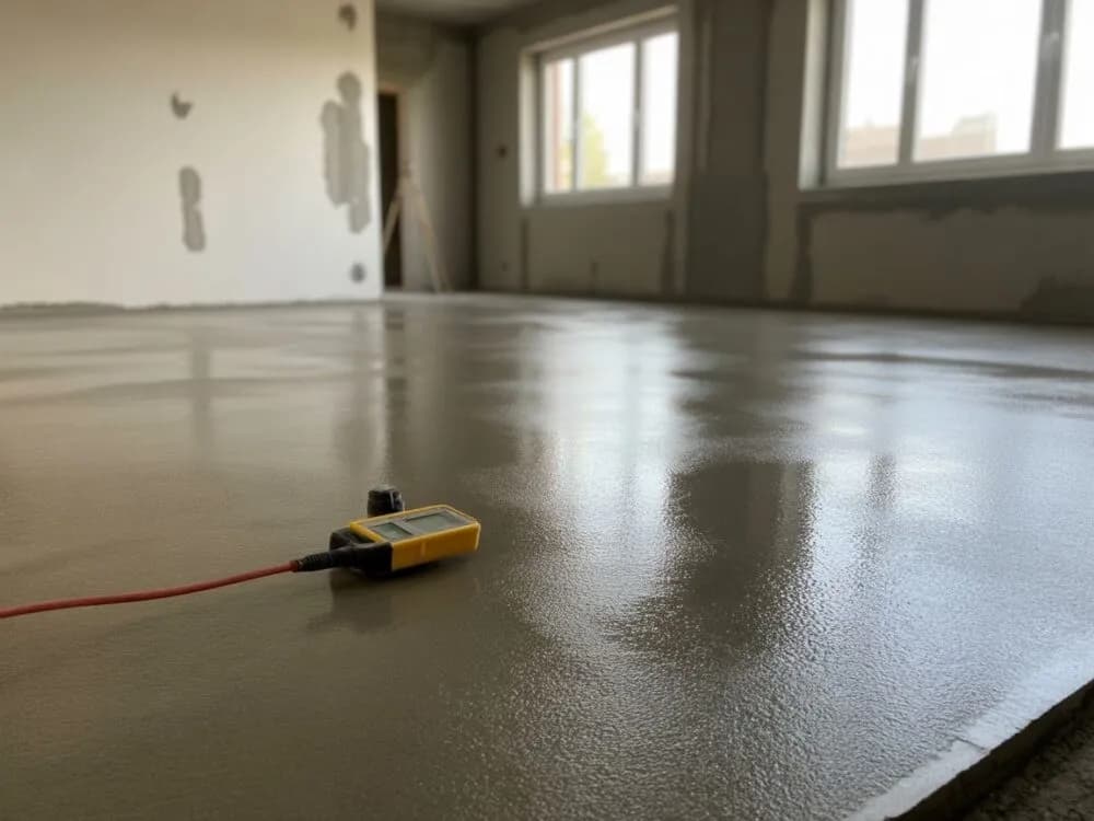 Ile schnie wylewka cementowa? Poznaj czynniki wpływające na czas schnięcia
